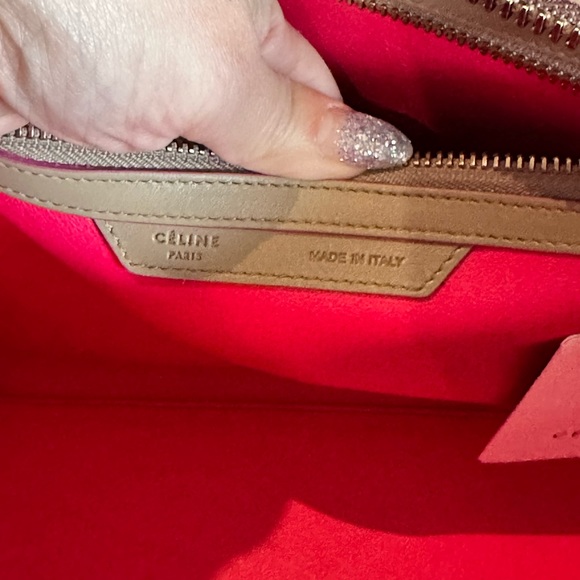 Authentic CELINE Mini Luggage Tote - Picture 10 of 14